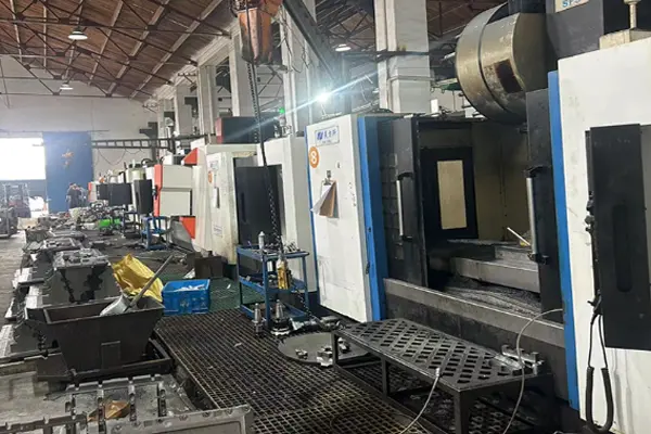 vertical machining center for casting parts