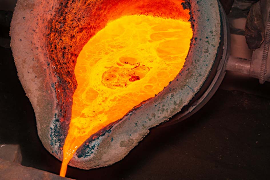 cast iron-melting