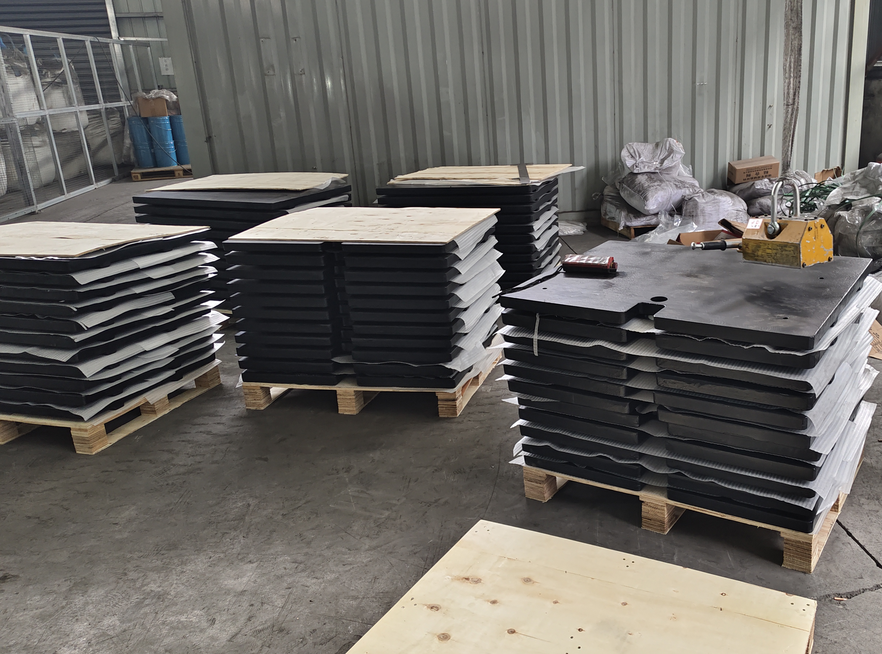 Cast iron counterweight